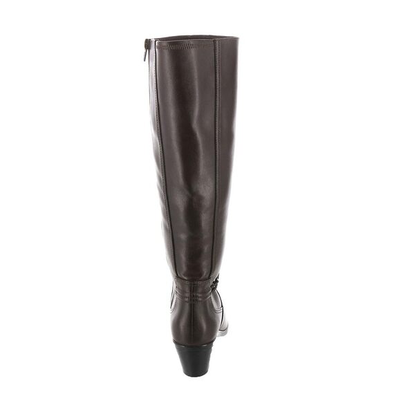 NWT Clarks Women's Emily 2 Sky Dark Brown Synthetic Knee High Boot – Size 7 - Picture 4 of 6